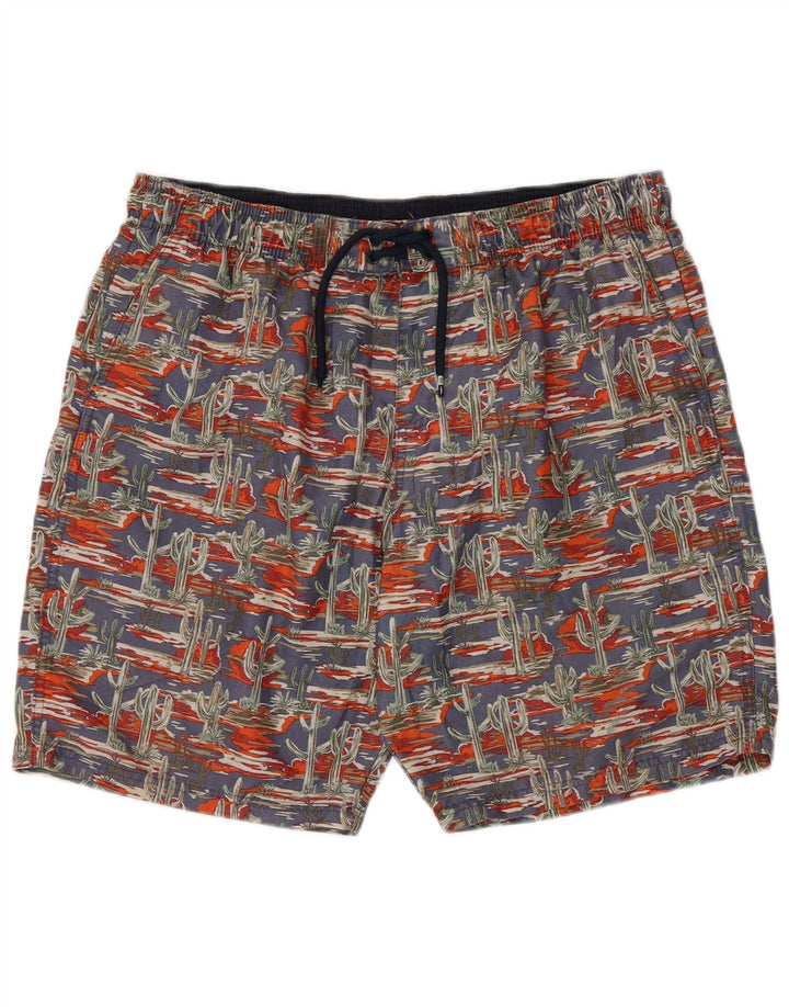 Marks & Spencer Badeshorts med abstrakt mønster til mænd XL flerfarvet