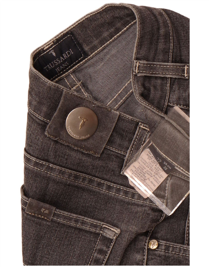 Trussardi Dame Bootcut Jeans W30 L29 Grå Bomuld