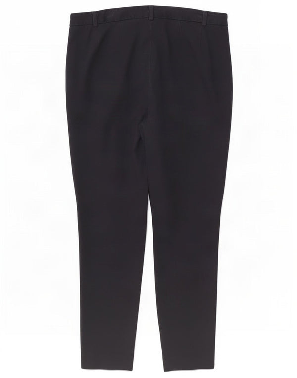 Marks & Spencer Dame Slim Suit Trousers UK 16 Large W32 L26 Navy Blue