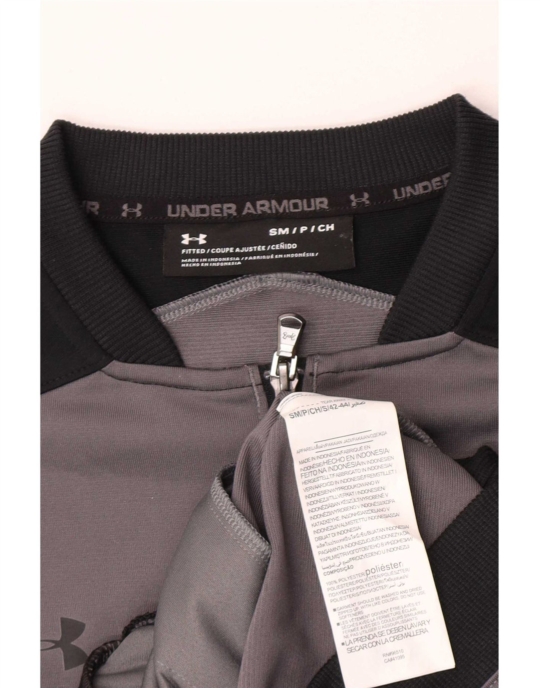 Under Armour Herre træningsdragt Top jakke Lille grå Colourblock Polyester