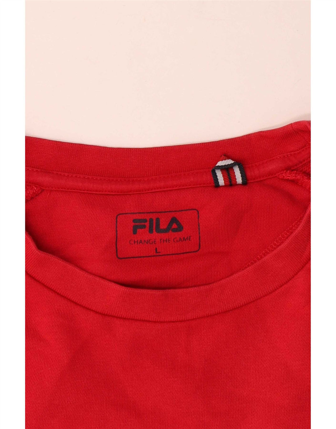 Fila Herre grafisk sweatshirt Jumper Stor flerfarvet Colourblock Bomuld