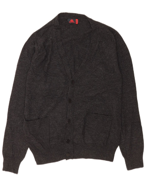Robe Di Kappa Mens Cardigan Sweater Medium Grey