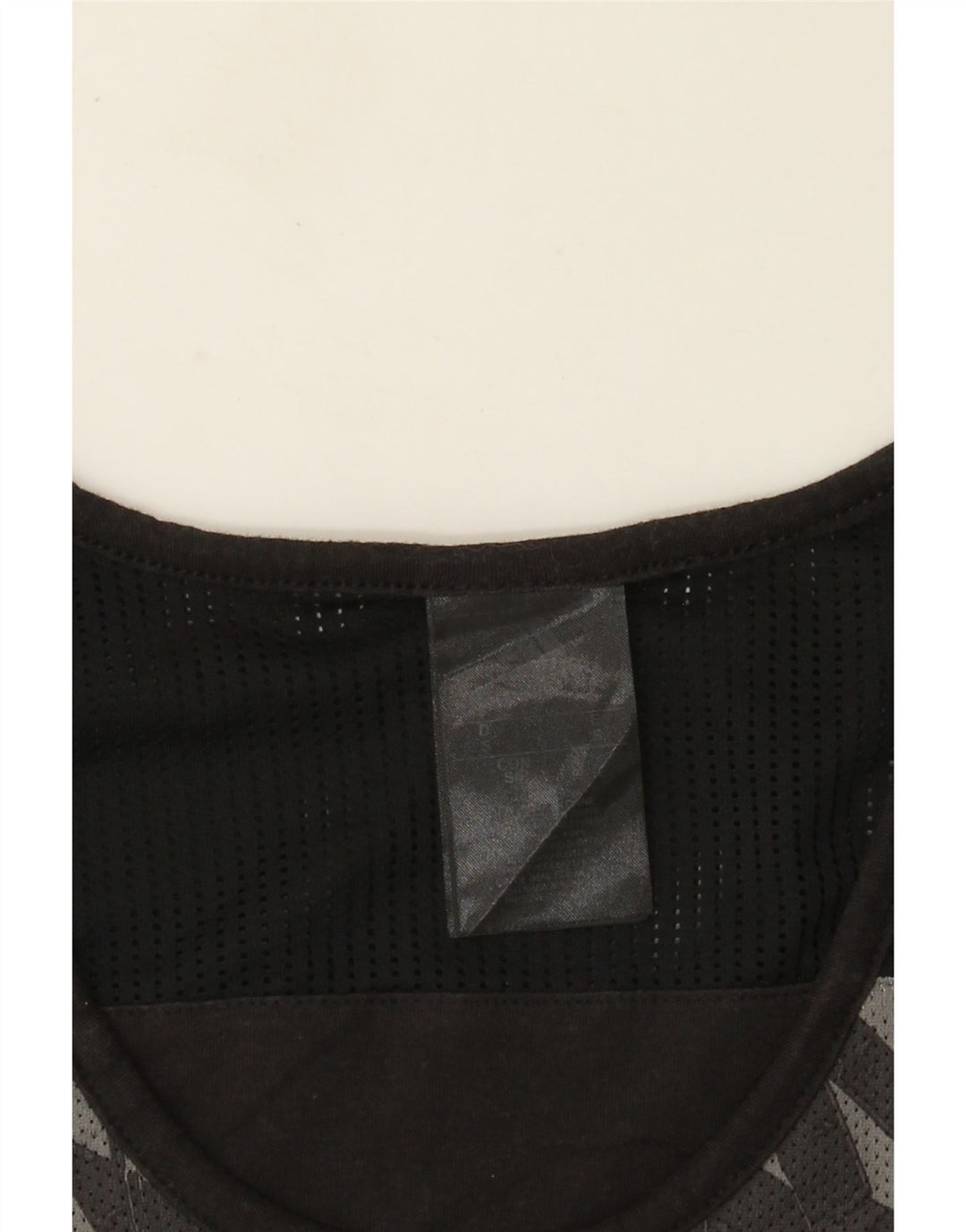 Adidas Herrevest Top Lille Sort Geometrisk Bomuld