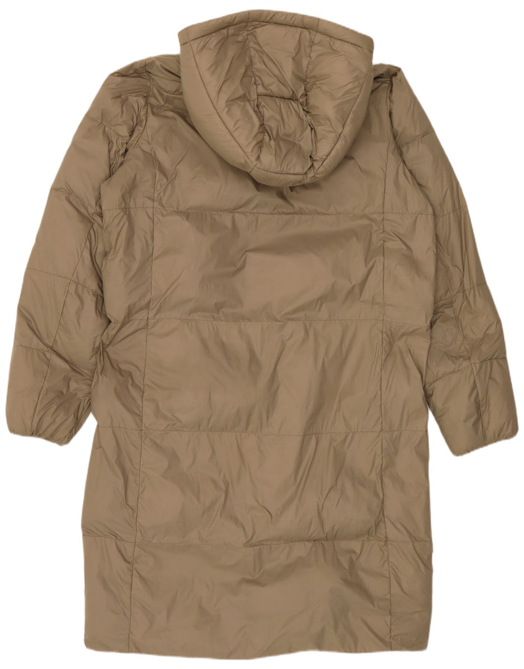 Calvin Klein Jeans Dame Oversized Polstret Frakke UK 10 Small Khaki Polyamid
