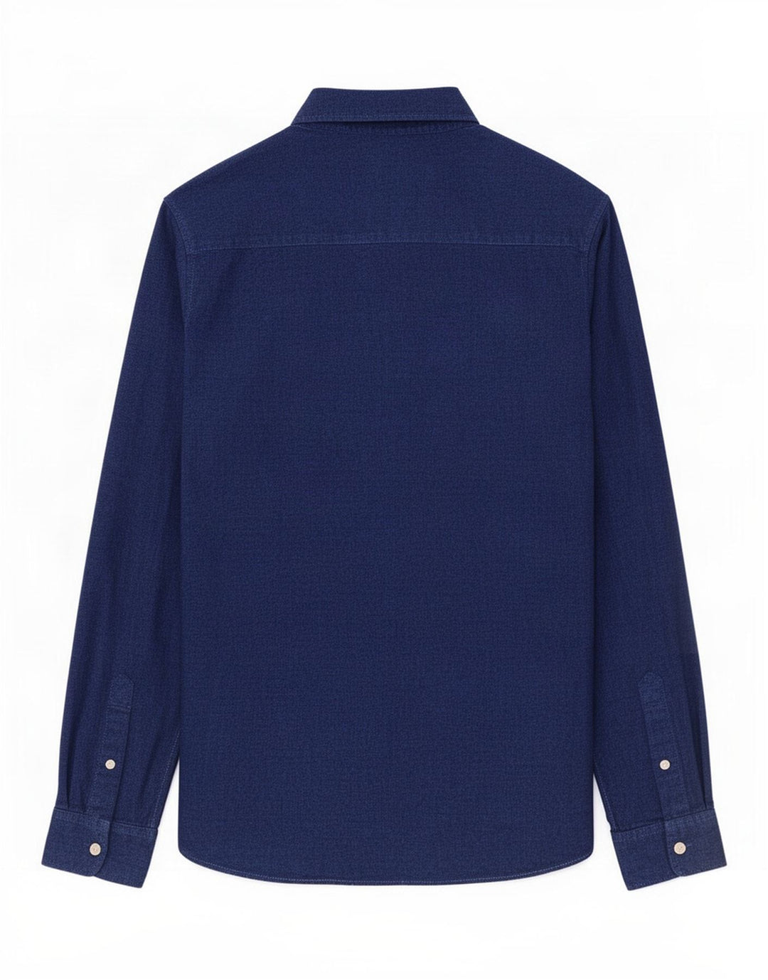 Jack & Jones Mens Shirt Large Navy Blue Cotton
