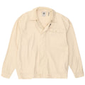 Adidas Herre Bomber Jacket UK 36 Small Off White Bomuld
