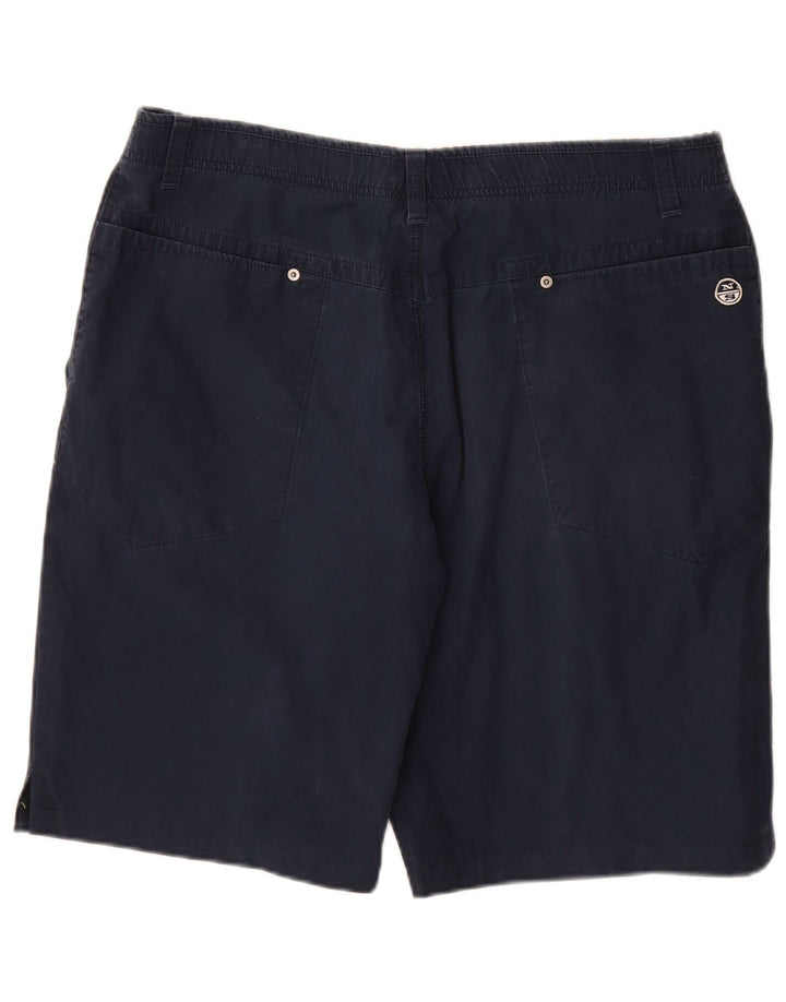 NORTH SAILS Mens Chino Shorts IT 54 2XL W36  Navy Blue Cotton