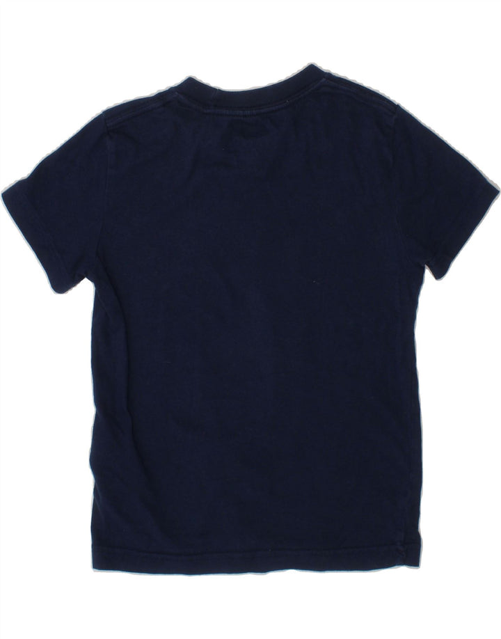 LEVI'S Boys Graphic T-Shirt Top 4-5 Years Navy Blue Cotton Vintage Levi's and Second-Hand Levi's from Messina Hembry 