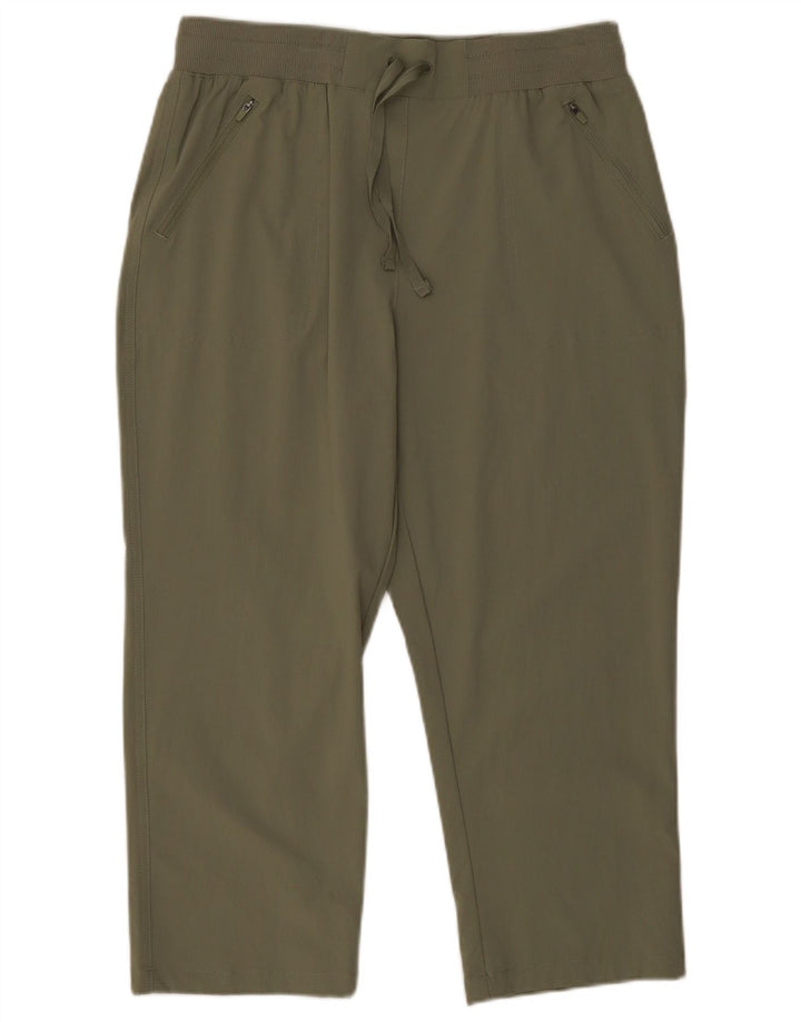 Mountain Warehouse Dame Capri Bukser UK 12 Medium W30 L21 Khaki