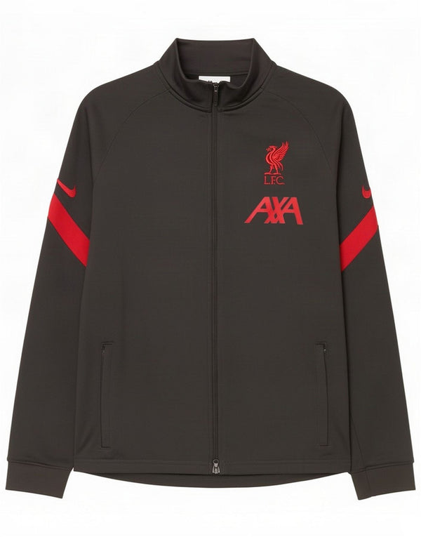 Nike Boys Liverpool træningsdragt topjakke 13-14 år Grå farveblok