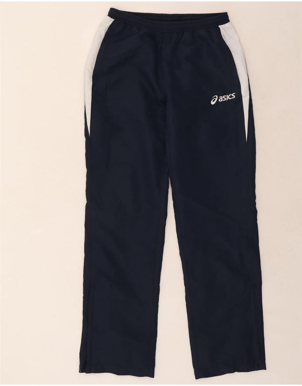 Asics Herre træningsdragt Bukser Large Navy Blue Colourblock Polyester