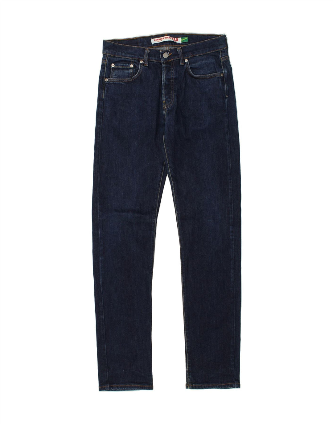 CARRERA Womens 710 Regular Slim Jeans IT 46 Large W31 L35 Navy Blue Cotton Vintage Carrera and Second-Hand Carrera from Messina Hembry 