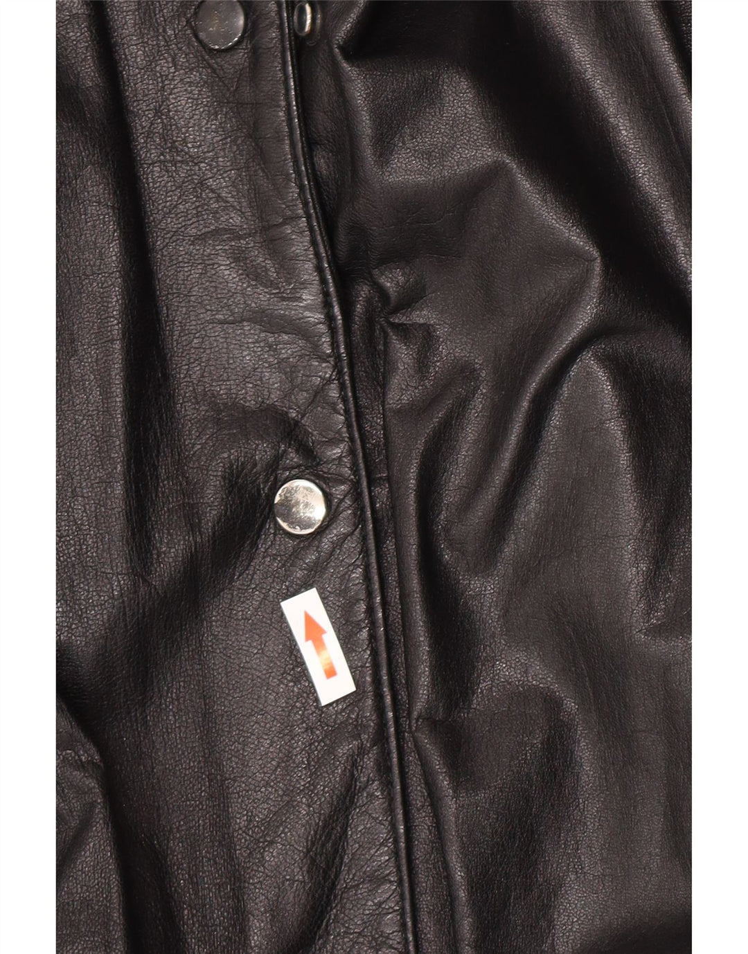 Canda Dame Oversized Læderjakke EU 40 Medium Sort Læder