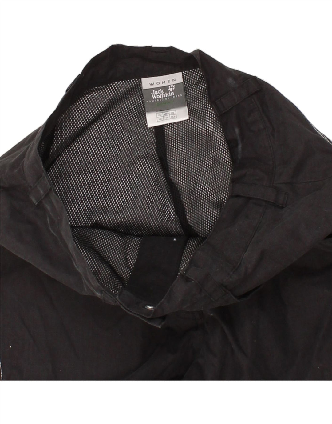JACK WOLFSKIN Womens Straight Cargo Trousers EU 40 Medium W27 L32 Black Vintage Jack Wolfskin and Second-Hand Jack Wolfskin from Messina Hembry 