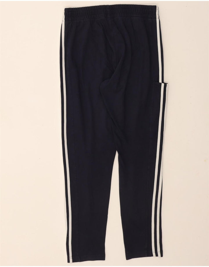 ADIDAS Mens Cargo Tracksuit Trousers Medium  Navy Blue Cotton Vintage Adidas and Second-Hand Adidas from Messina Hembry 