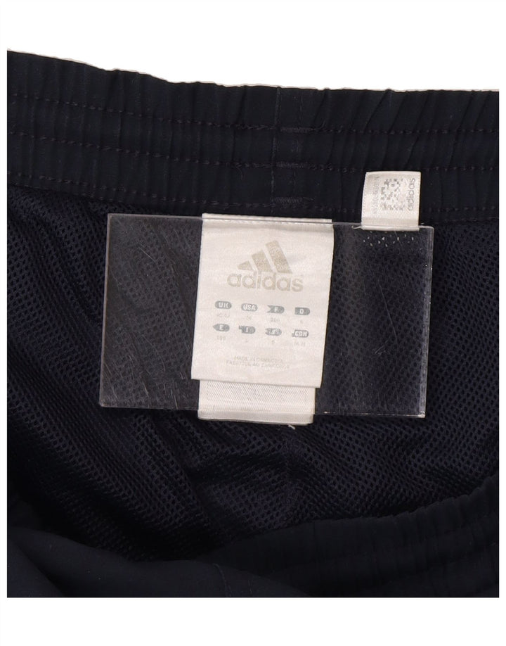 ADIDAS Mens Tracksuit Trousers UK 40/42 Medium  Navy Blue Polyester Vintage Adidas and Second-Hand Adidas from Messina Hembry 