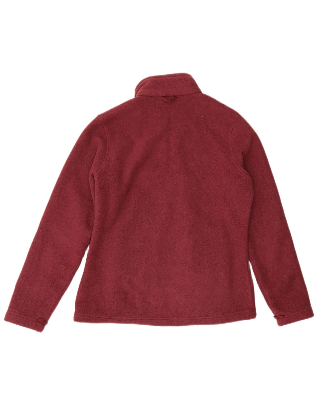 Jack Wolfskin Dame Fleecejakke UK 10/12 Medium Burgundy Polyester