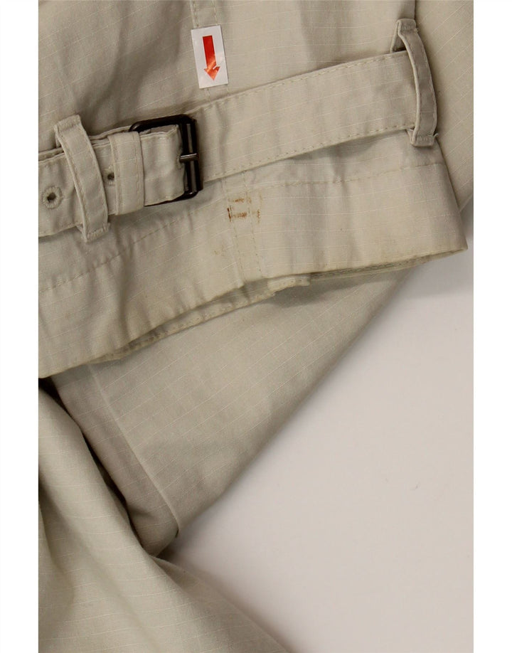 NAPAPIJRI Herre Grafisk Utility Jacket UK 46 3XL Grøn Bomuld