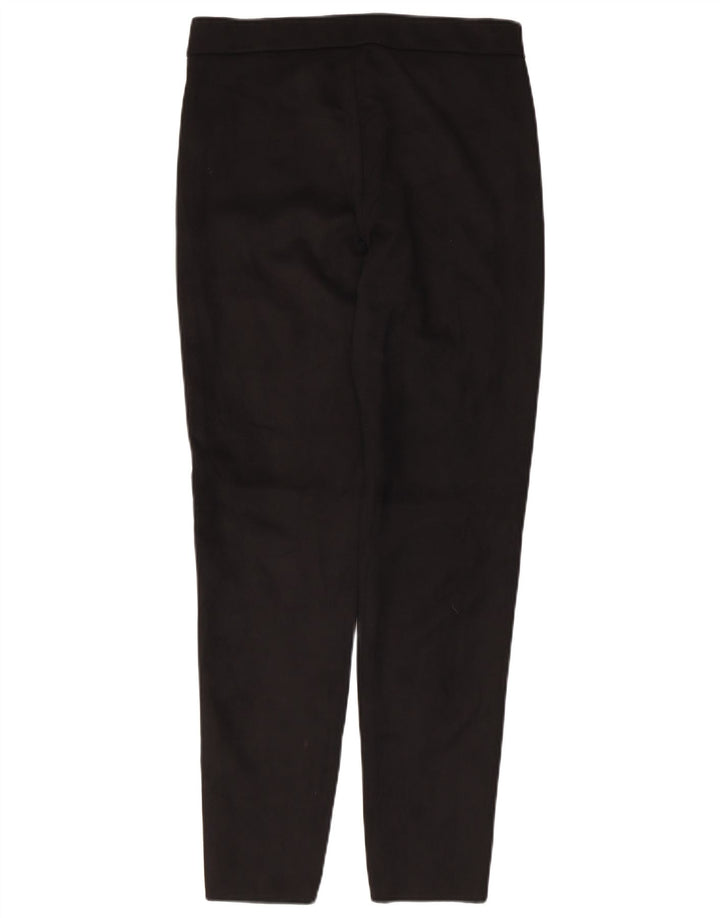 Zara Dame Slim Casual Bukser Large W30 L27 Sort