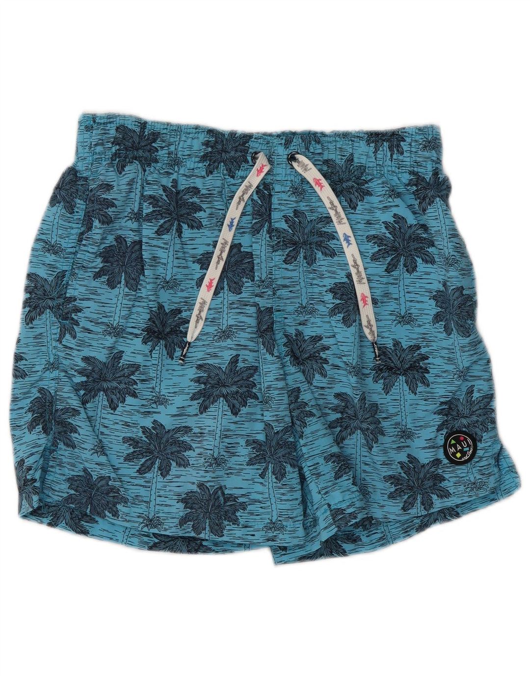 MAUI AND SONS Badeshorts til mænd Medium Blue Polyamid Hawaiian