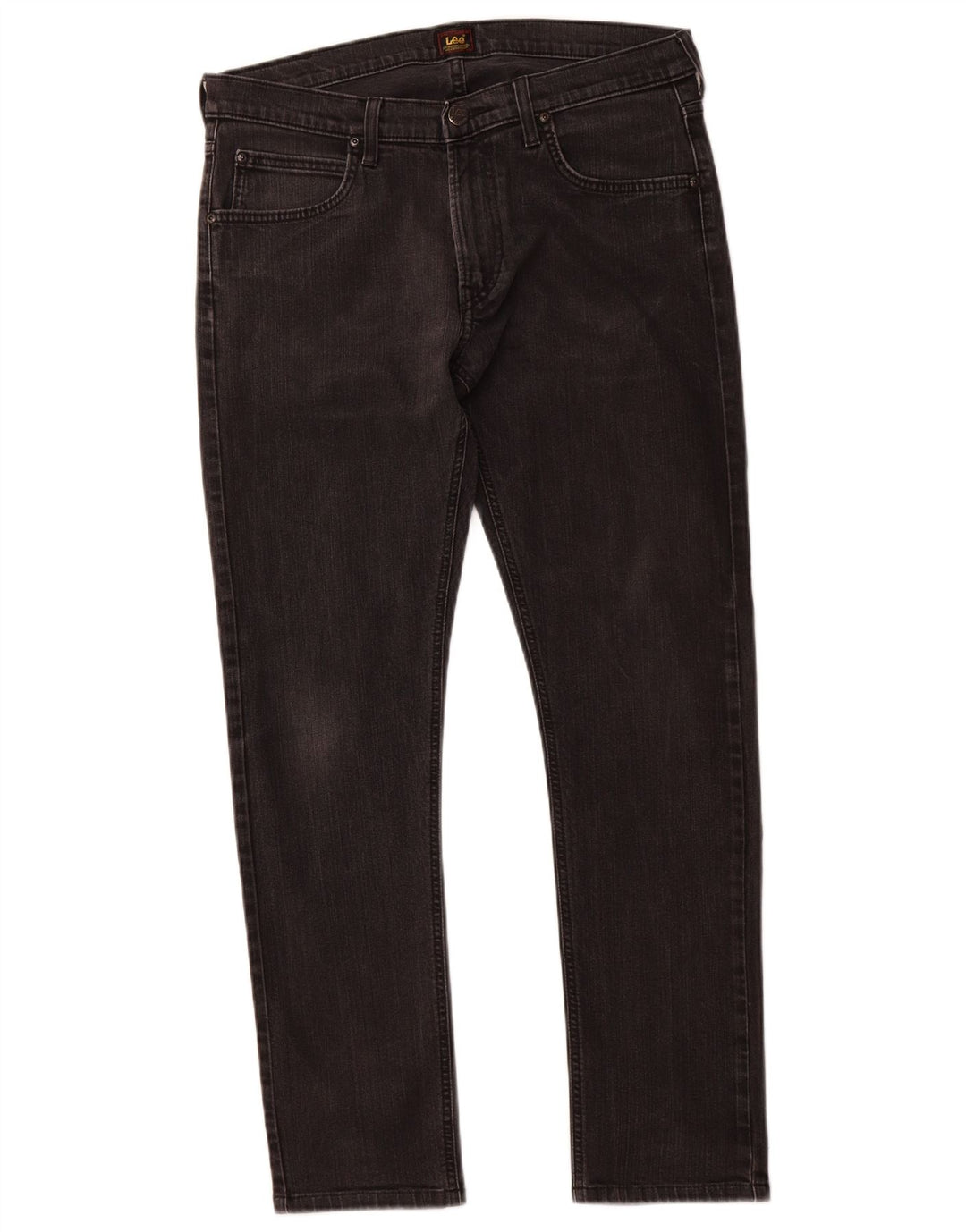 LEE Dame Luke Slim Jeans W33 L30 Sort Bomuld