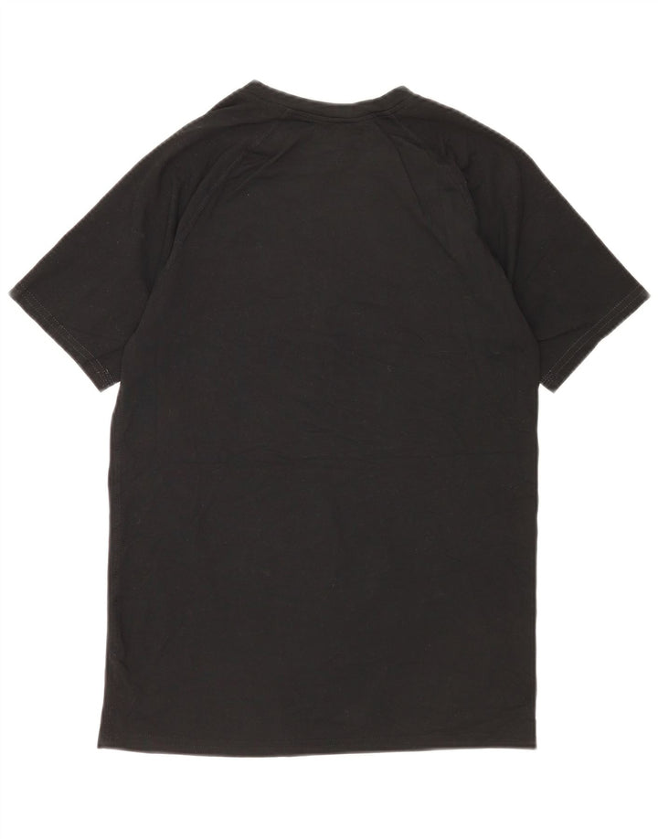 Russell Athletic Herre Dri-Power T-Shirt Top UK 38/40 Medium Sort Polyester