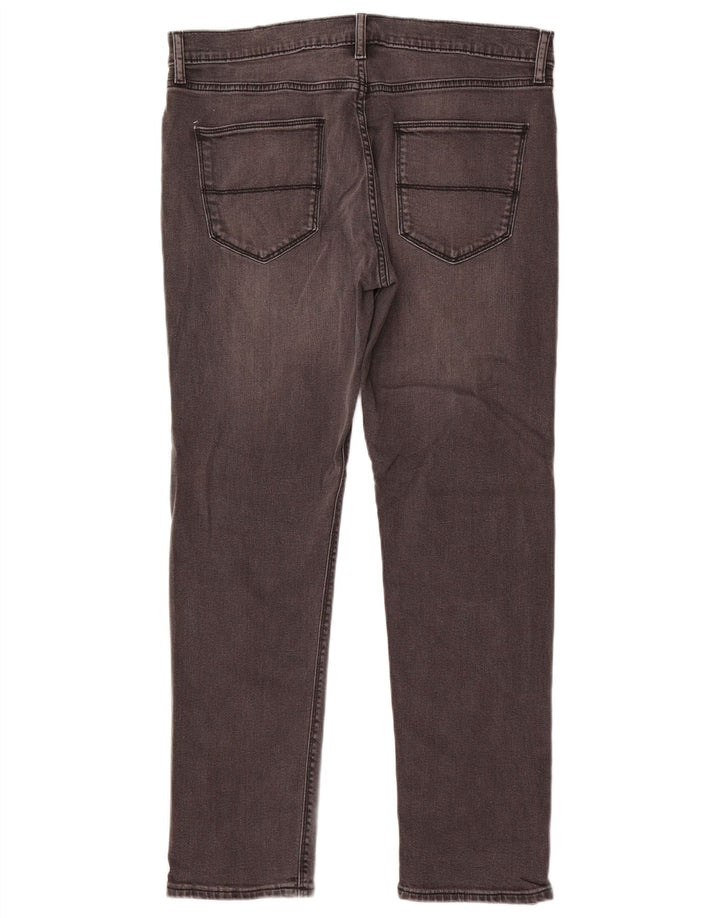 Marks & Spencer Herre Slim Jeans W34 L31 Grå Bomuld
