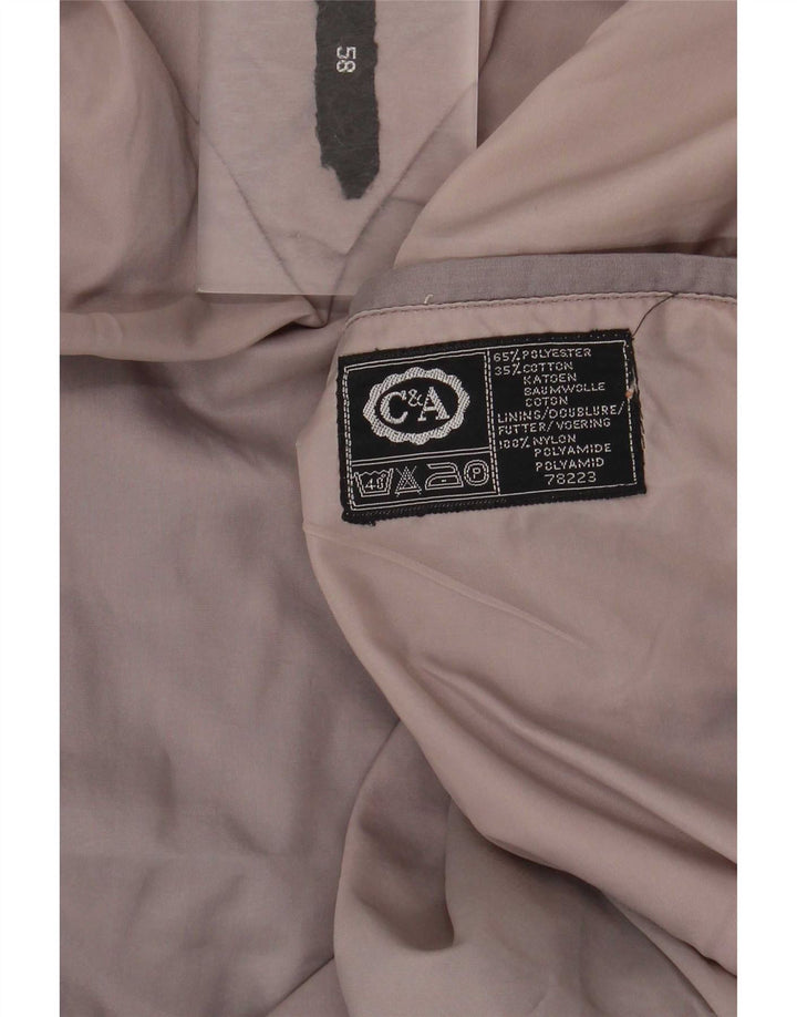 C & A Bomberjakke til mænd IT 58 4XL Grå Colourblock Polyester