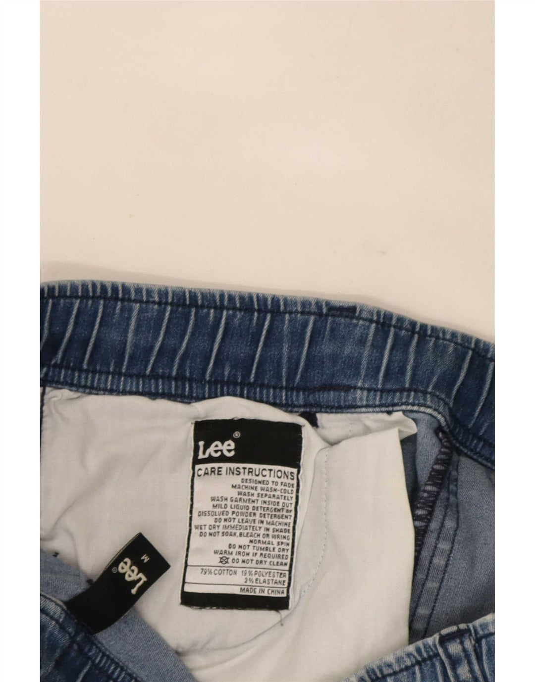 Lee Dame joggers Slim Jeans Medium W30 L29 Blå Bomuld