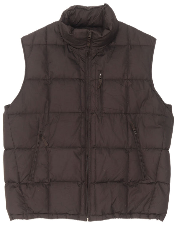 Icepeak Polstret Gilet til mænd EU 58 4XL Sort Polyamid