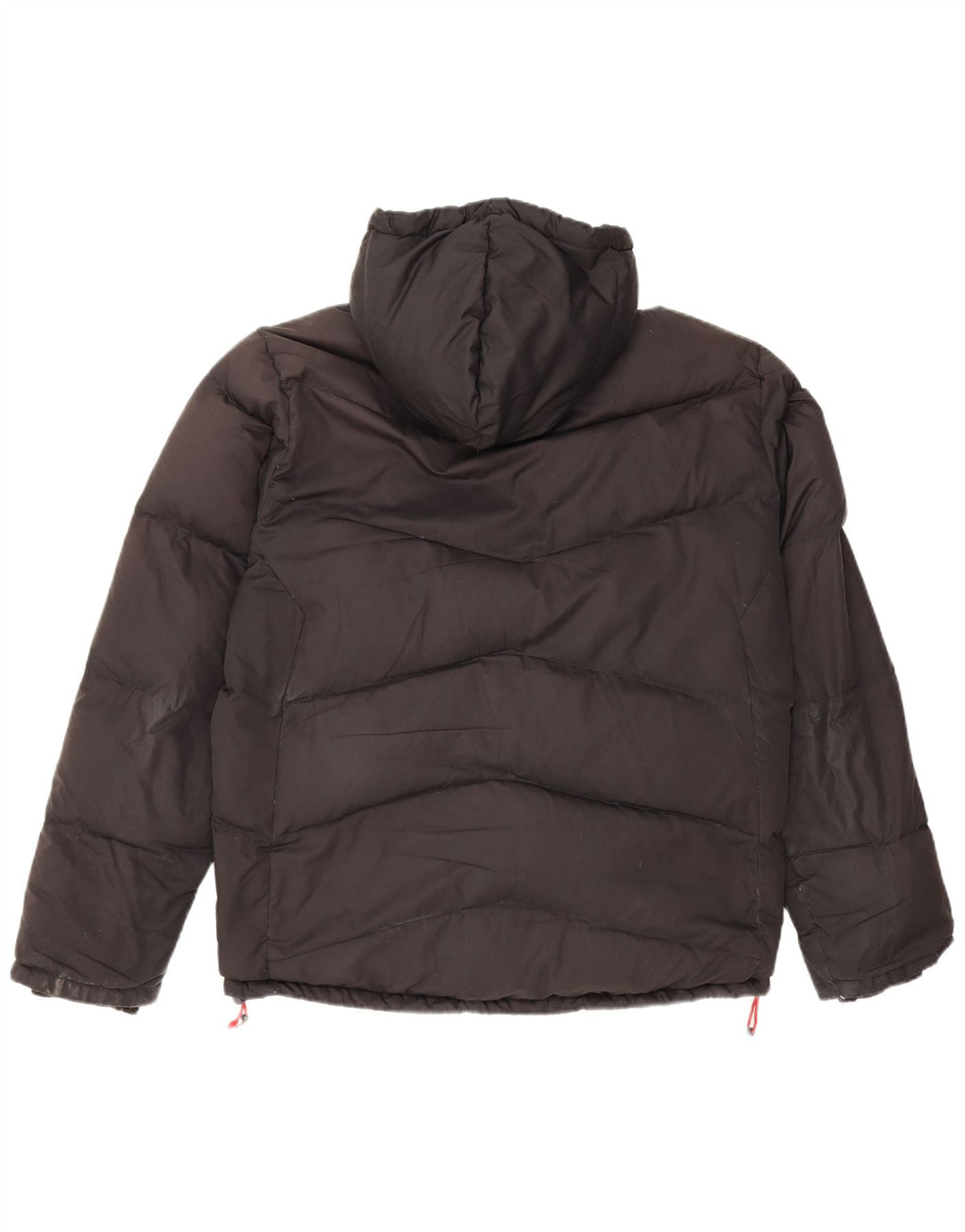 TIMBERLAND Herre hættepolstret jakke UK 38 Medium Sort Polyester
