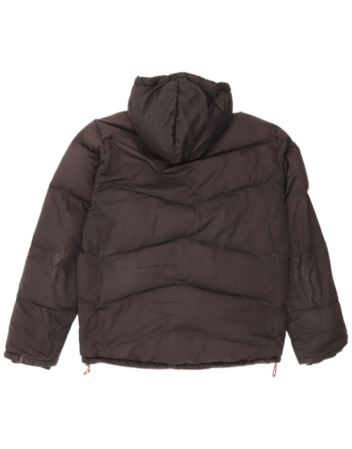 TIMBERLAND Herre hættepolstret jakke UK 38 Medium Sort Polyester