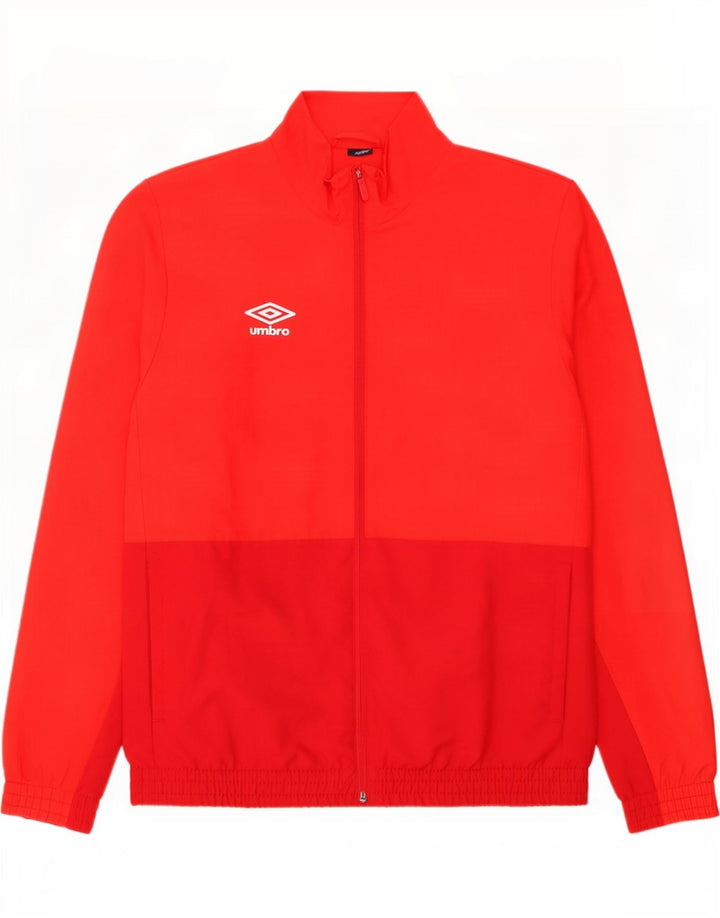 Umbro Herre træningsdragt Topjakke Medium Rød Colourblock Polyester