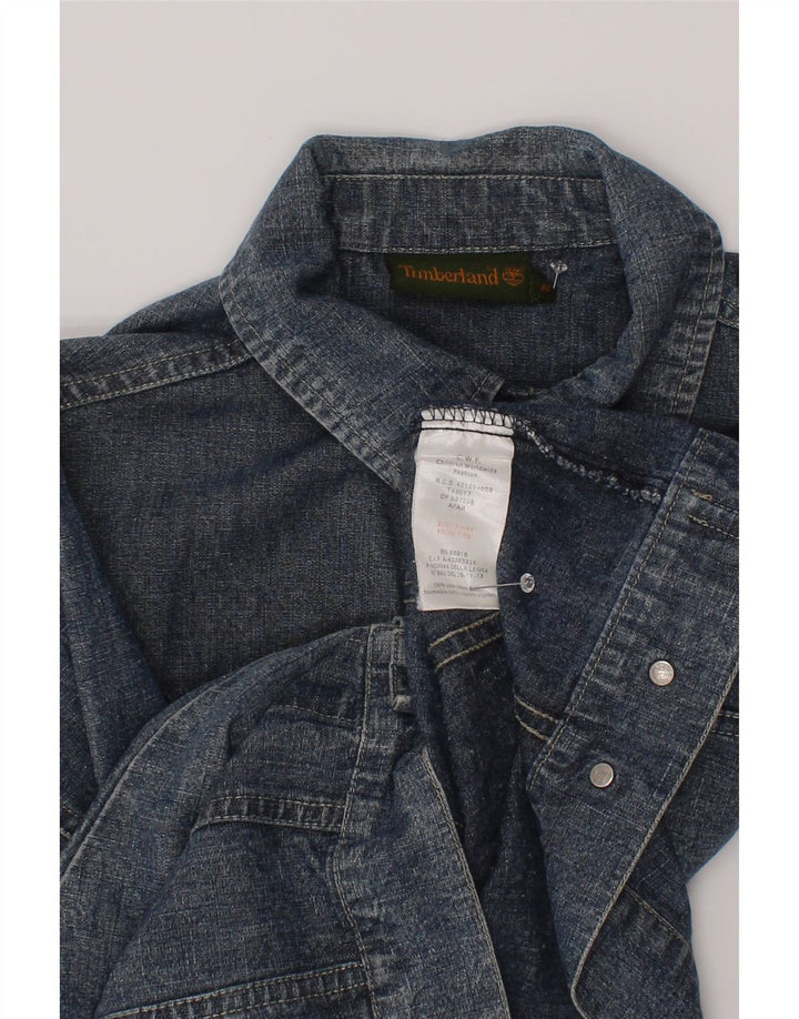 Timberland Boys denimjakke 7-8 år blå bomuld