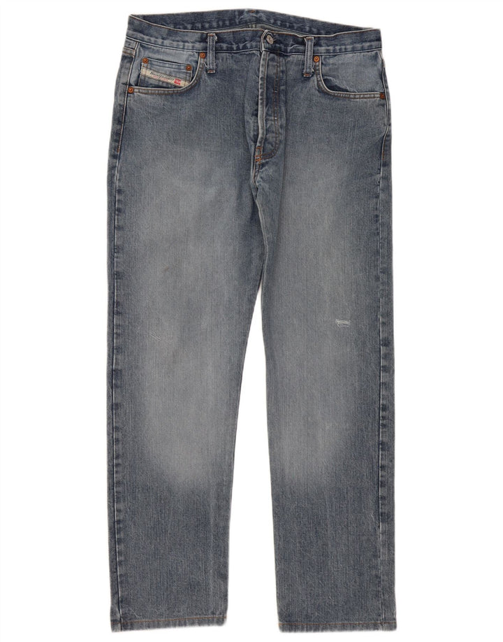 Diesel Straight Jeans til mænd W31 L31 Blå
