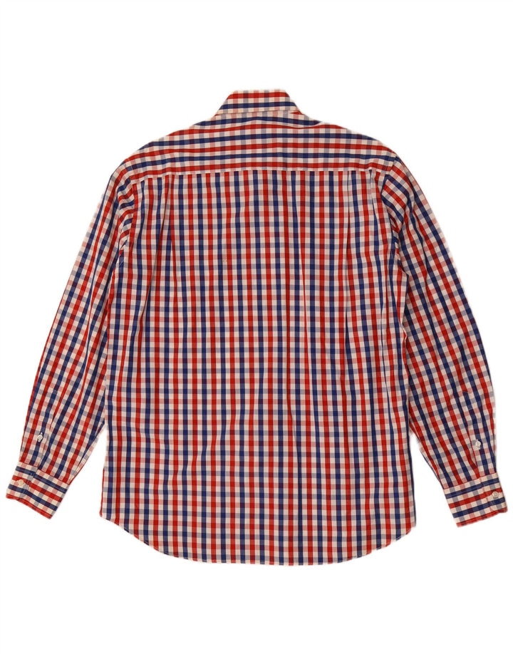 Paul & Shark Herreskjorte str. 39 Medium Flerfarvet Gingham Cotton