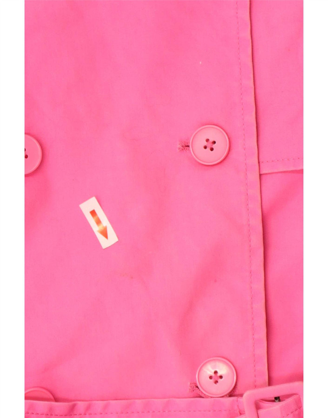 Jack Wills Dame Trench Coat UK 12 Medium Pink Bomuld