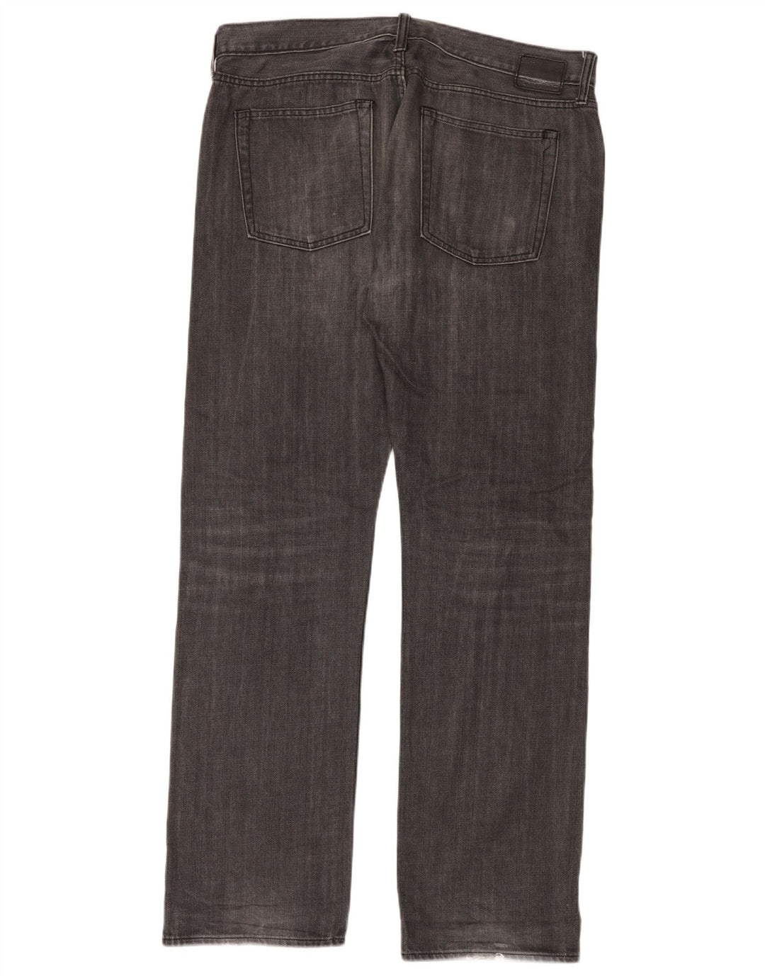 Gap Straight Jeans til mænd W36 L34 Grå Flecked Bomuld