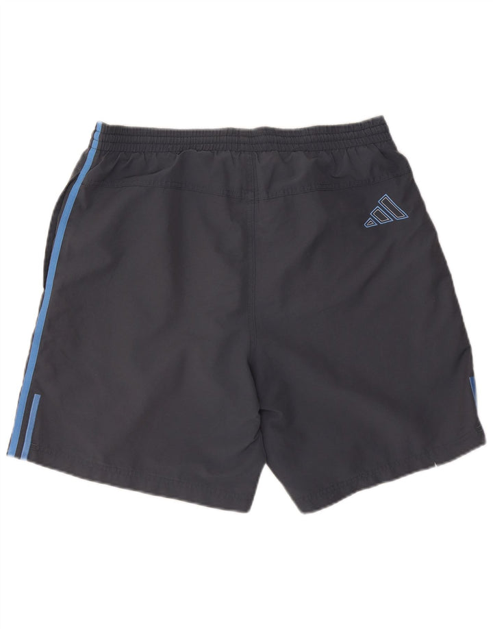 Adidas Sportsshorts til mænd, store grå polyester