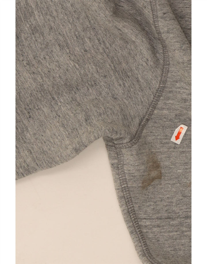 JACK & JONES Grafisk sweatshirt til mænd 2XL Grå Flecked Bomuld