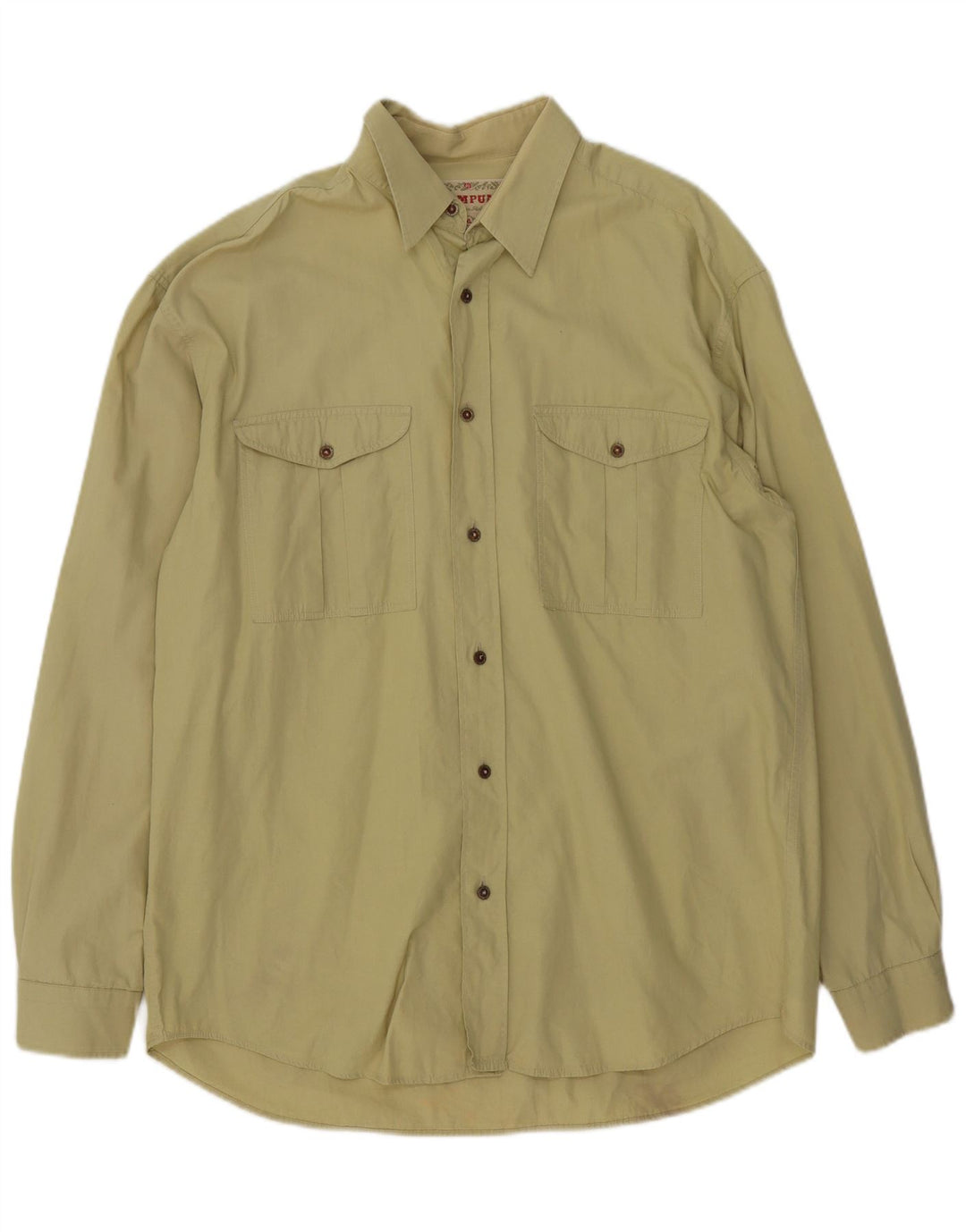 Wampum Herreskjorte XL Khaki