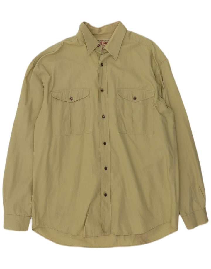 Wampum Herreskjorte XL Khaki