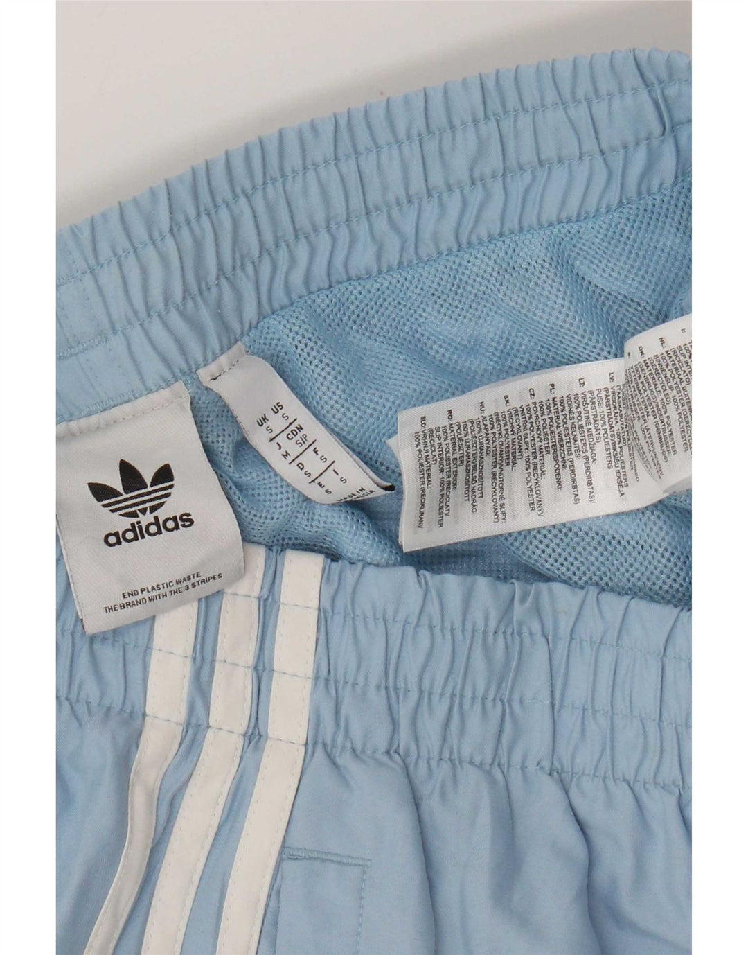 Adidas Badeshorts til mænd Små blå polyester