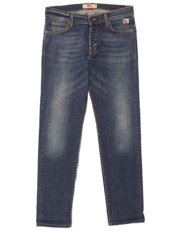 Roy Rogers Slim Jeans til mænd W34 L32 blå bomuld