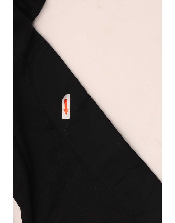 Nike Herre grafisk Regular Fit Hoodie Jumper Lille sort bomuld