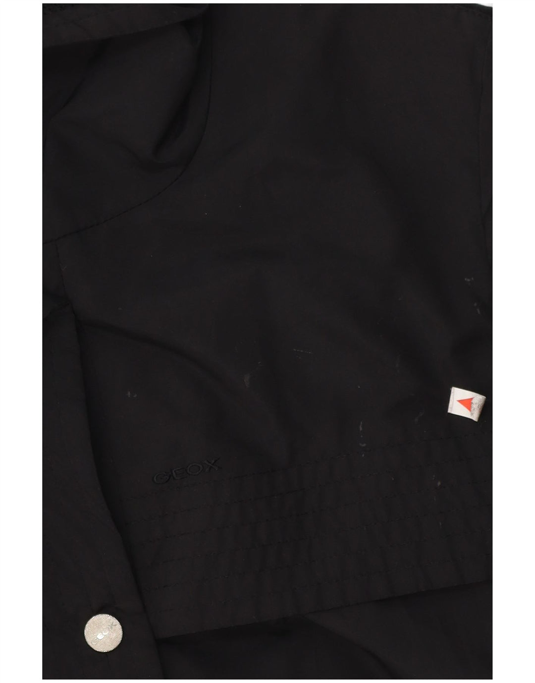 Geox Womens Respira Utility Jacket UK 12 Medium Sort Polyamid