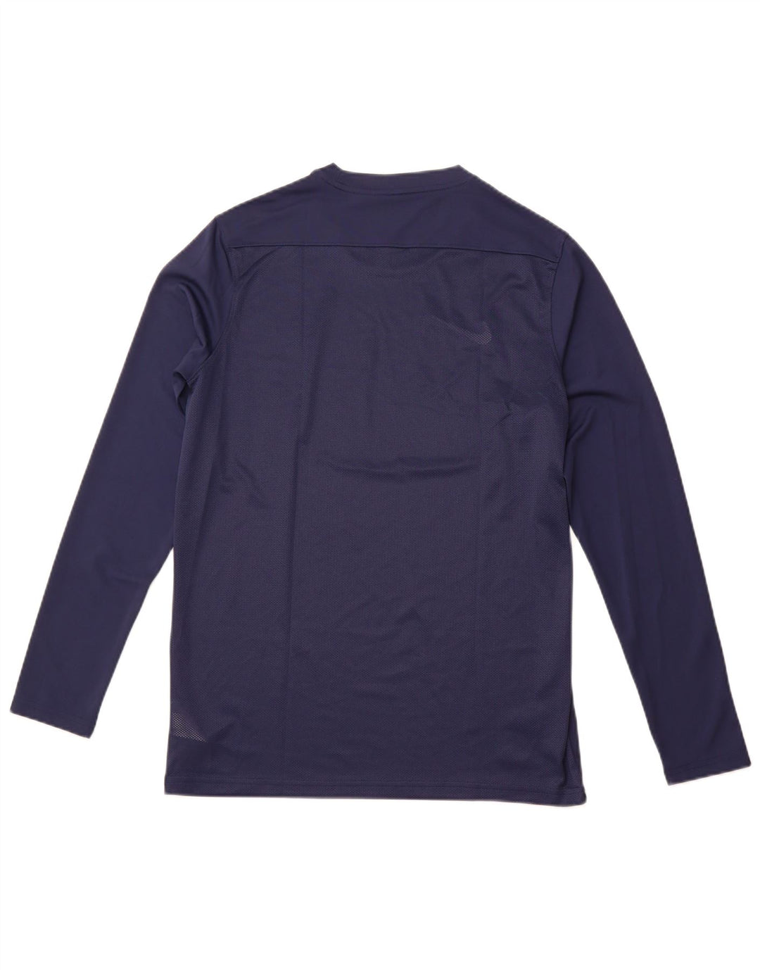 NIKE Herre Dri Fit Slim Fit Top Langærmet Stor Marineblå Polyester