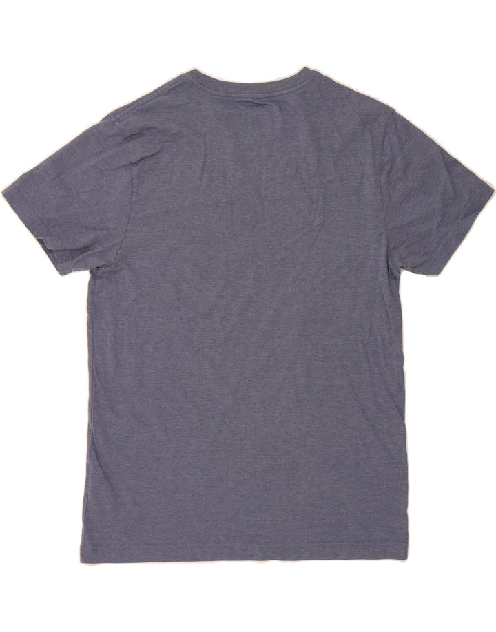 HURLEY Mens Graphic T-Shirt Top Medium Navy Blue Cotton Vintage Hurley and Second-Hand Hurley from Messina Hembry 