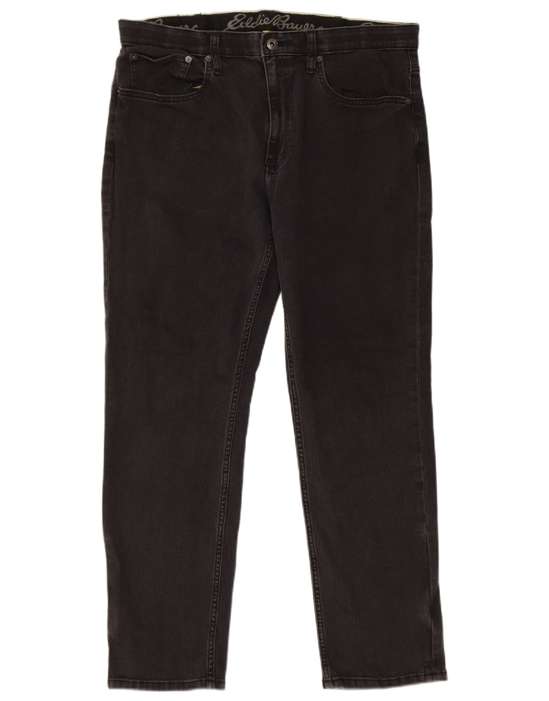 Eddie Bauer Straight Jeans til mænd W38 L30 Sort