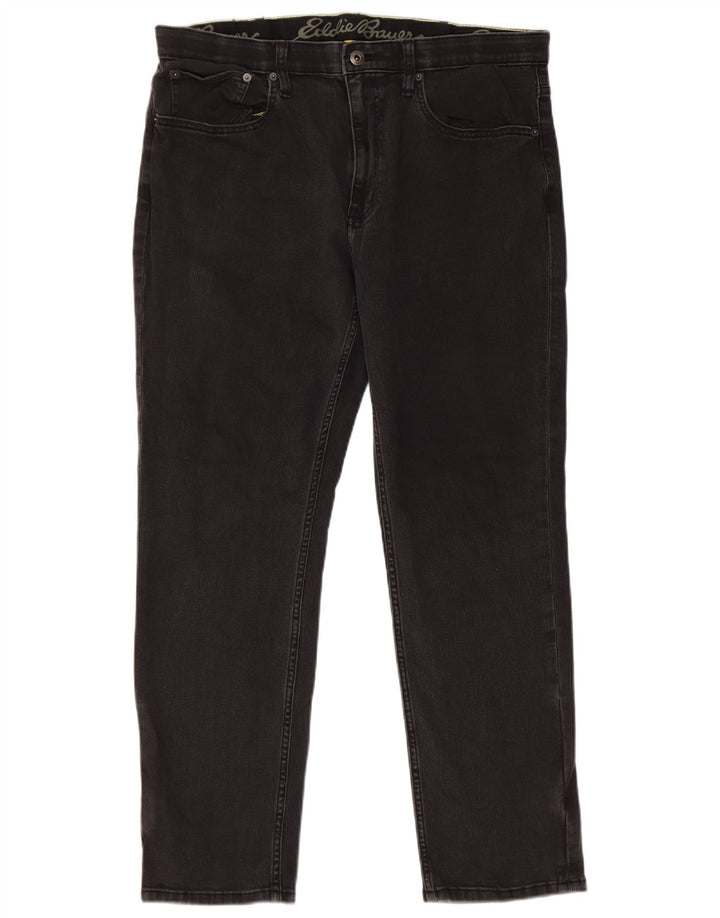 Eddie Bauer Straight Jeans til mænd W38 L30 Sort
